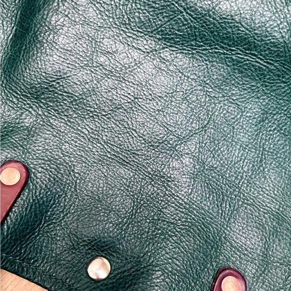 Dark Teal Bulldog Mini Travel Tote by KMM - Picture 13 of 15